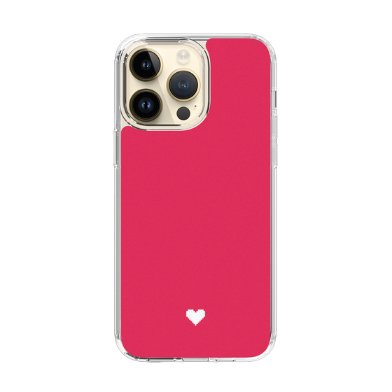 Slim Protection Case［ Original - Favorite Color Heart - Red ］
