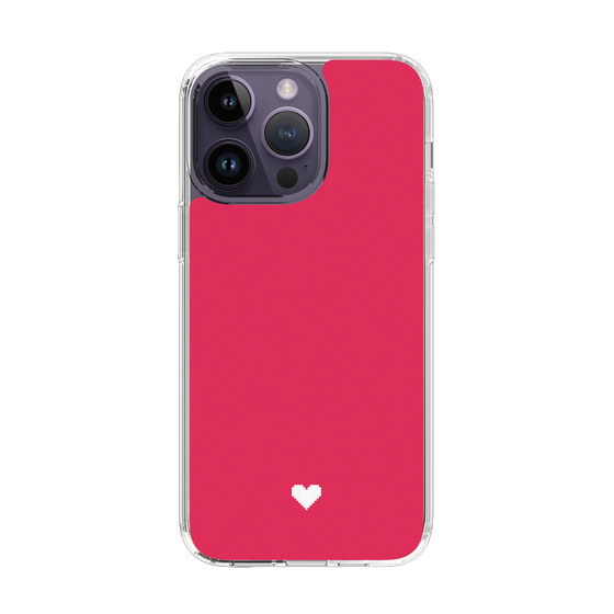 Slim Protection Case［ Original - Favorite Color Heart - Red ］