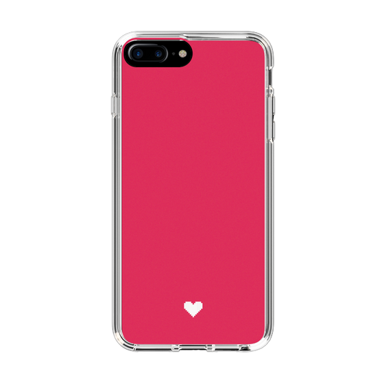 Slim Protection Case［ Original - Favorite Color Heart - Red ］