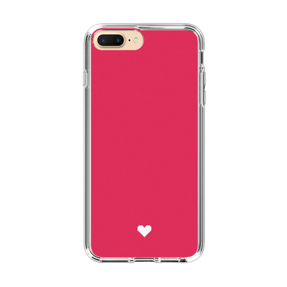 Slim Protection Case［ Original - Favorite Color Heart - Red ］