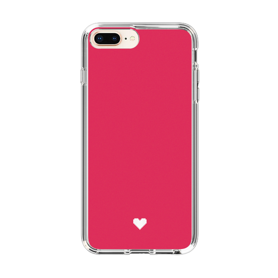 Slim Protection Case［ Original - Favorite Color Heart - Red ］