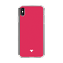 Slim Protection Case［ Original - Favorite Color Heart - Red ］