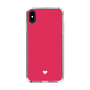 Slim Protection Case［ Original - Favorite Color Heart - Red ］