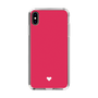 Slim Protection Case［ Original - Favorite Color Heart - Red ］