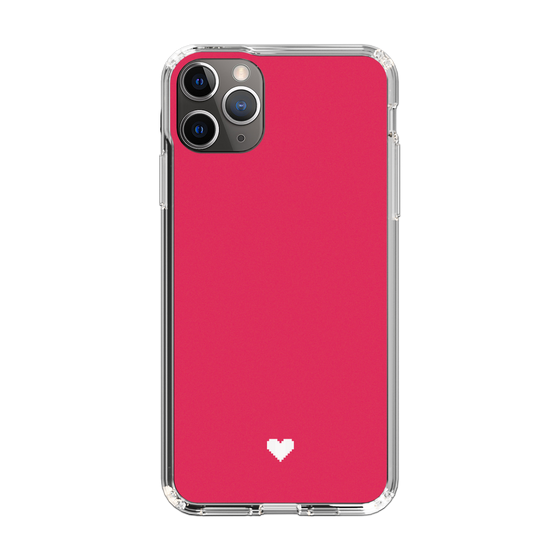 Slim Protection Case［ Original - Favorite Color Heart - Red ］