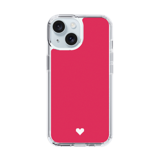 Slim Protection Case［ Original - Favorite Color Heart - Red ］