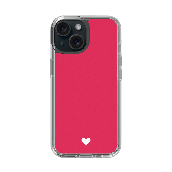 Slim Protection Case［ Original - Favorite Color Heart - Red ］