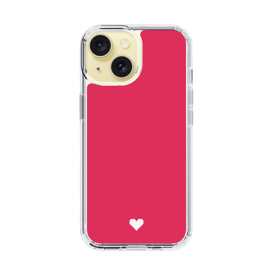 Slim Protection Case［ Original - Favorite Color Heart - Red ］