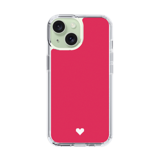 Slim Protection Case［ Original - Favorite Color Heart - Red ］