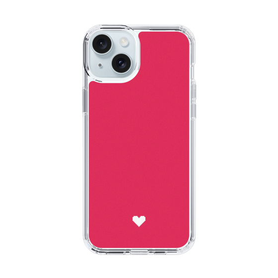 Slim Protection Case［ Original - Favorite Color Heart - Red ］