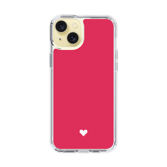 Slim Protection Case［ Original - Favorite Color Heart - Red ］