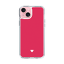 Slim Protection Case［ Original - Favorite Color Heart - Red ］