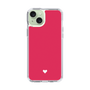 Slim Protection Case［ Original - Favorite Color Heart - Red ］
