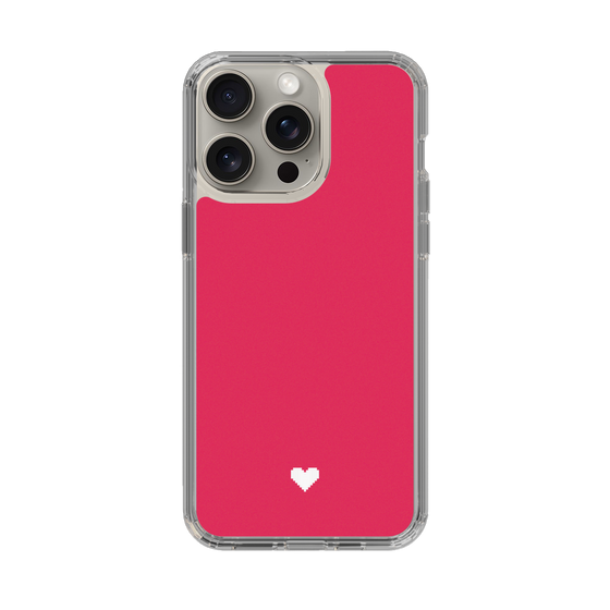 Slim Protection Case［ Original - Favorite Color Heart - Red ］