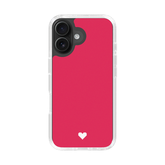 Slim Protection Case［ Original - Favorite Color Heart - Red ］