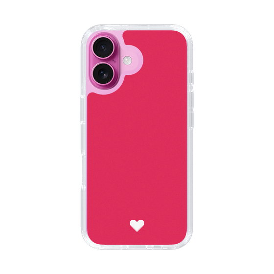 Slim Protection Case［ Original - Favorite Color Heart - Red ］
