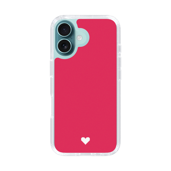 Slim Protection Case［ Original - Favorite Color Heart - Red ］