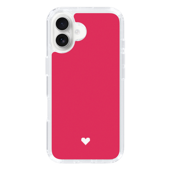 Slim Protection Case［ Original - Favorite Color Heart - Red ］
