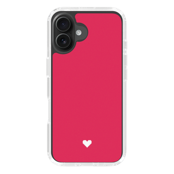 Slim Protection Case［ Original - Favorite Color Heart - Red ］
