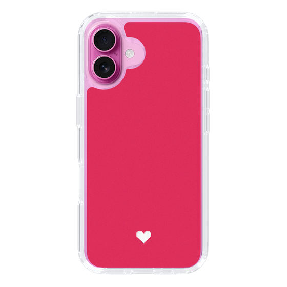 Slim Protection Case［ Original - Favorite Color Heart - Red ］