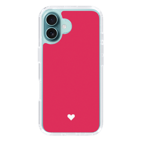 Slim Protection Case［ Original - Favorite Color Heart - Red ］