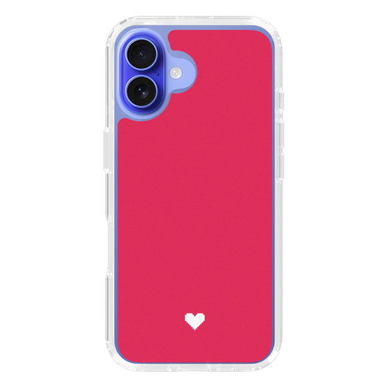 Slim Protection Case［ Original - Favorite Color Heart - Red ］