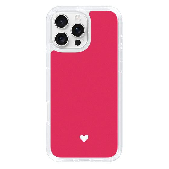 Slim Protection Case［ Original - Favorite Color Heart - Red ］
