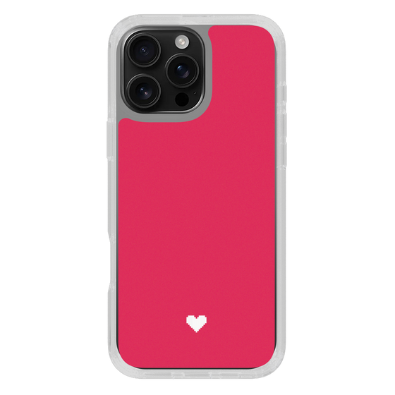 Slim Protection Case［ Original - Favorite Color Heart - Red ］