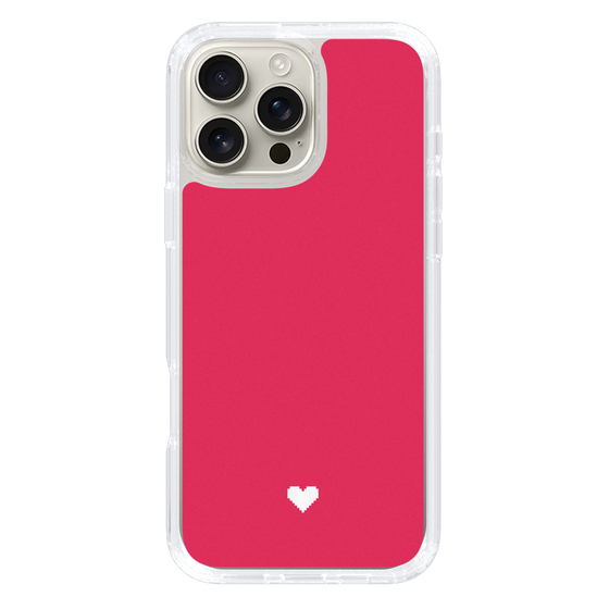 Slim Protection Case［ Original - Favorite Color Heart - Red ］