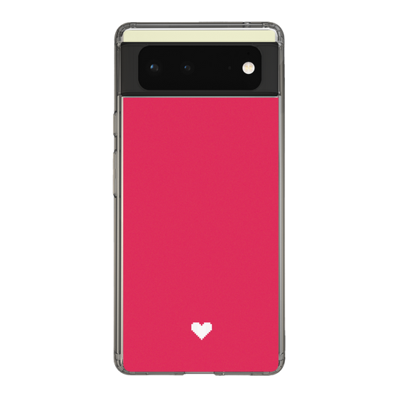 Slim Protection Case［ Original - Favorite Color Heart - Red ］