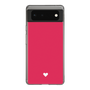 Slim Protection Case［ Original - Favorite Color Heart - Red ］