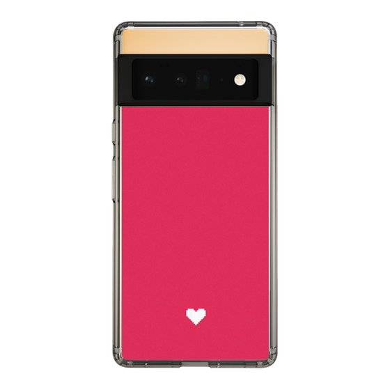 Slim Protection Case［ Original - Favorite Color Heart - Red ］