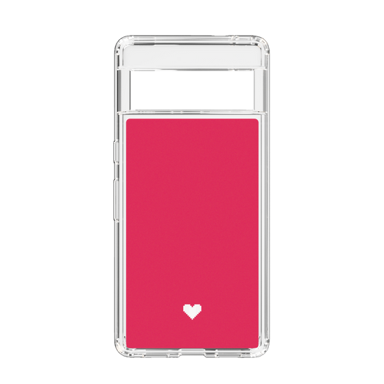 Slim Protection Case［ Original - Favorite Color Heart - Red ］