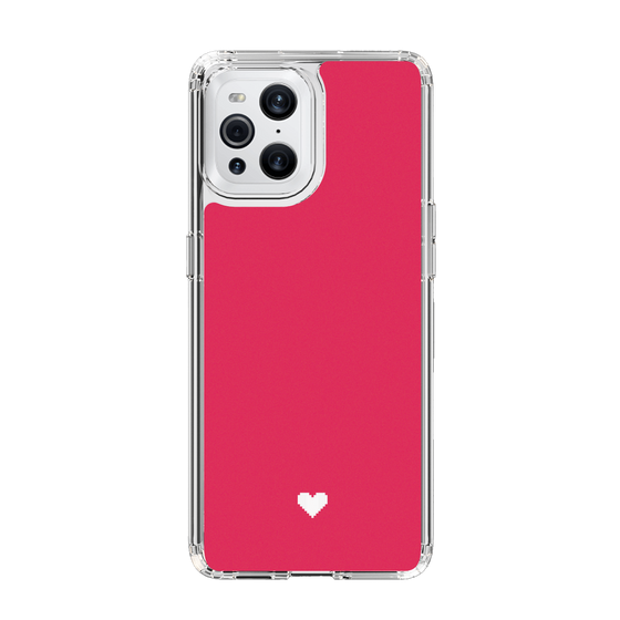 Slim Protection Case［ Original - Favorite Color Heart - Red ］