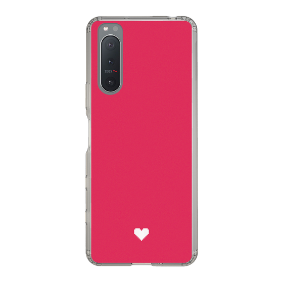 Slim Protection Case［ Original - Favorite Color Heart - Red ］