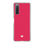 Slim Protection Case［ Original - Favorite Color Heart - Red ］