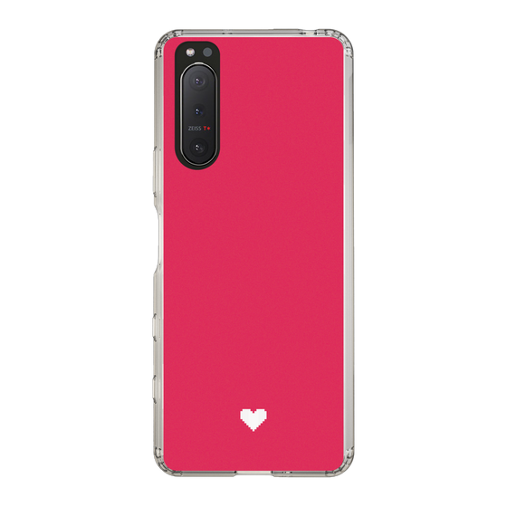 Slim Protection Case［ Original - Favorite Color Heart - Red ］