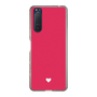 Slim Protection Case［ Original - Favorite Color Heart - Red ］