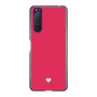 Slim Protection Case［ Original - Favorite Color Heart - Red ］