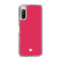 Slim Protection Case［ Original - Favorite Color Heart - Red ］