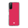 Slim Protection Case［ Original - Favorite Color Heart - Red ］