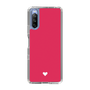Slim Protection Case［ Original - Favorite Color Heart - Red ］