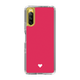 Slim Protection Case［ Original - Favorite Color Heart - Red ］