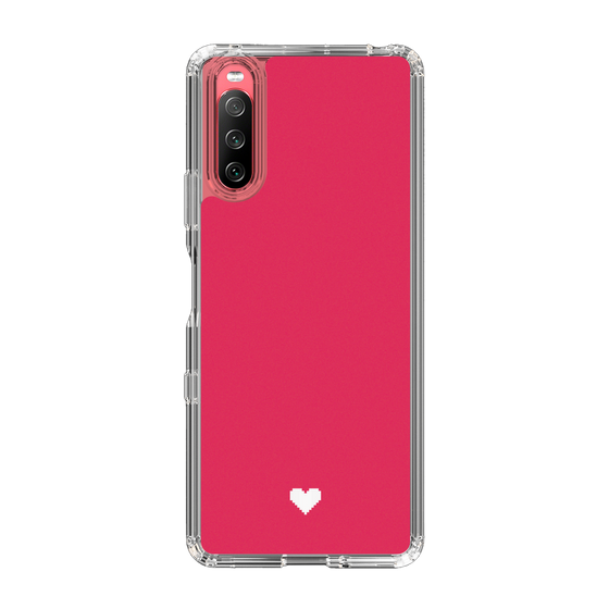 Slim Protection Case［ Original - Favorite Color Heart - Red ］