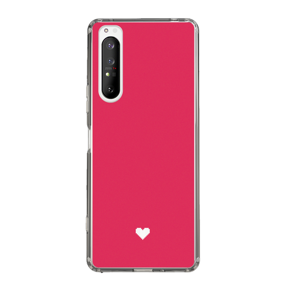 Slim Protection Case［ Original - Favorite Color Heart - Red ］