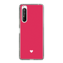 Slim Protection Case［ Original - Favorite Color Heart - Red ］