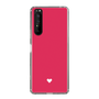 Slim Protection Case［ Original - Favorite Color Heart - Red ］
