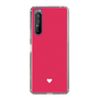 Slim Protection Case［ Original - Favorite Color Heart - Red ］