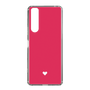 Slim Protection Case［ Original - Favorite Color Heart - Red ］