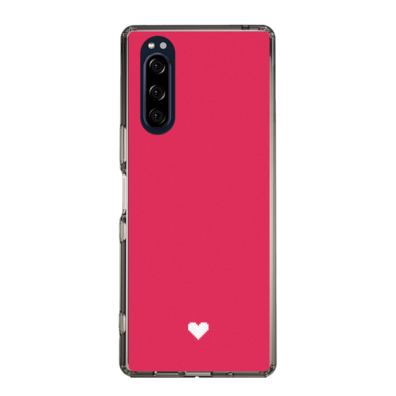 Slim Protection Case［ Original - Favorite Color Heart - Red ］